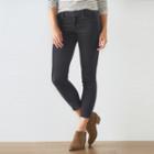 Women's Sonoma Goods For Life&trade; Corduroy Skinny Pants, Size: 14 Avg/reg, Dark Grey