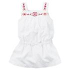 Girls 4-8 Carter's Embroidered Poplin Tunic, Girl's, Size: 6, White