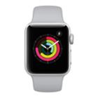 Apple Watch Series 3 (gps) 38mm Silver Aluminum Case With Fog Sport Band