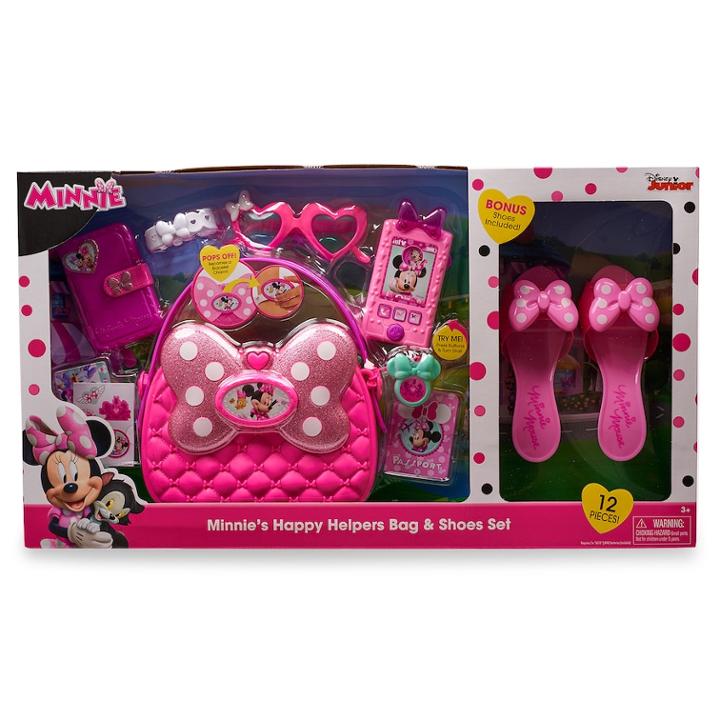 Disney's Minnie Happy Helper's Minnie Bag & Shoes Set, Girl's, Multicolor