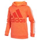 Boys 4-7x Adidas Classic Hooded Pullover, Size: 7x, Drk Orange