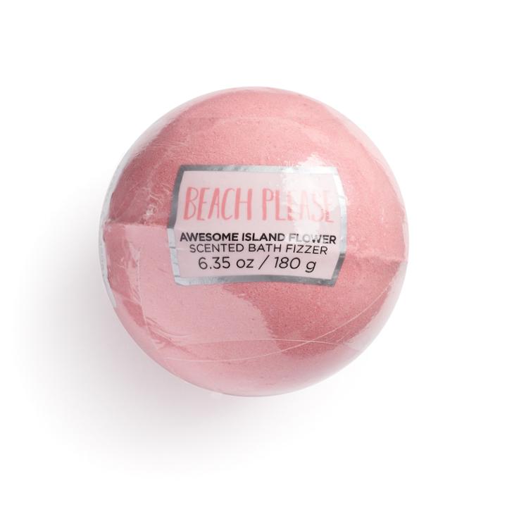 Simple Pleasures Beach Please Awesome Island Flower Bath Fizzer, Multi