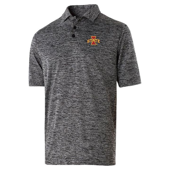 Men's Iowa State Cyclones Electrify Performance Polo, Size: Xxl, Grey Other