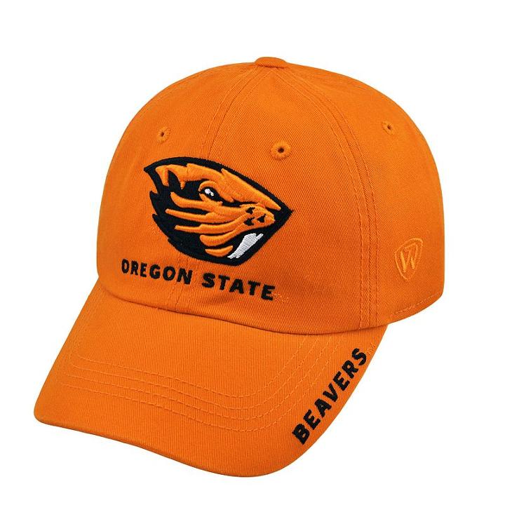 Adult Top Of The World Oregon State Beavers Undefeated Adjustable Cap, Men's, Med Orange