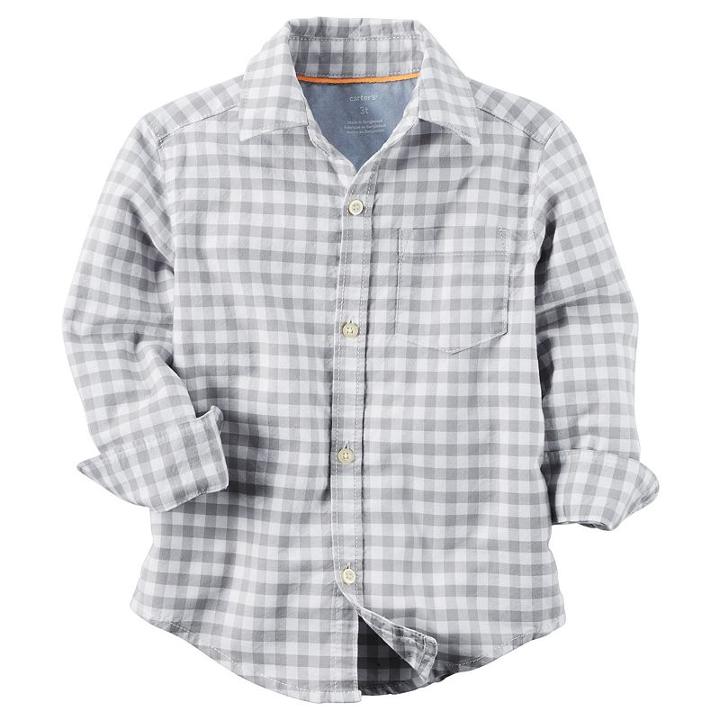 Boys 4-8 Carter's Button-down Shirt, Boy's, Size: 8, Ovrfl Oth