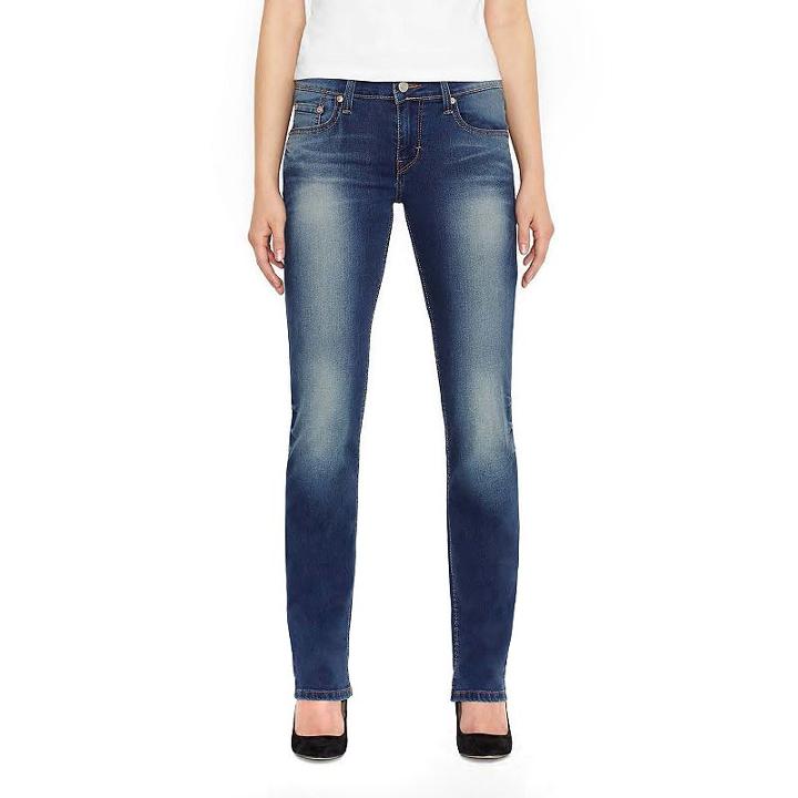 Women's Levi's 518 Straight-leg Jeans, Girl's, Size: 9/29 Avg, Med Blue