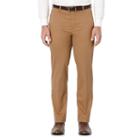 Men's Savane Executive Khaki Straight-fit Performance Pants, Size: 30x32, Med Brown