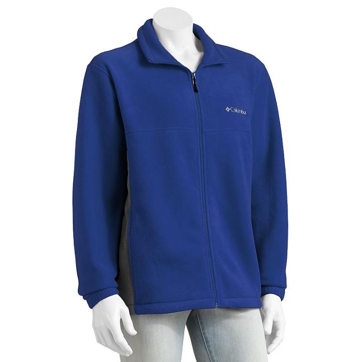 Columbia Flattop Mountain Jacket - Men, Size: Xl, Blue