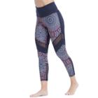 Women's Balance Collection Venus High-waisted Ankle Leggings, Size: Medium, Living Coral Mosaic