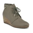 Dr. Scholl's Conquer Women's Wedge Ankle Boots, Size: 8 Wide, Green