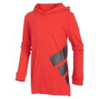 Boys 8-20 Adidas Wrap Around Hooded Tee, Size: Small, Med Red