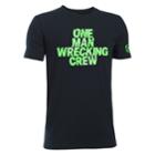 Boys 8-20 Under Armour One Man Wrecking Crew Tee, Size: Large, Black