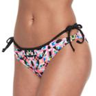 Juniors' Malibu Kaleidoscope Hipster Bikini Bottoms, Size: Xs, Brt Pink