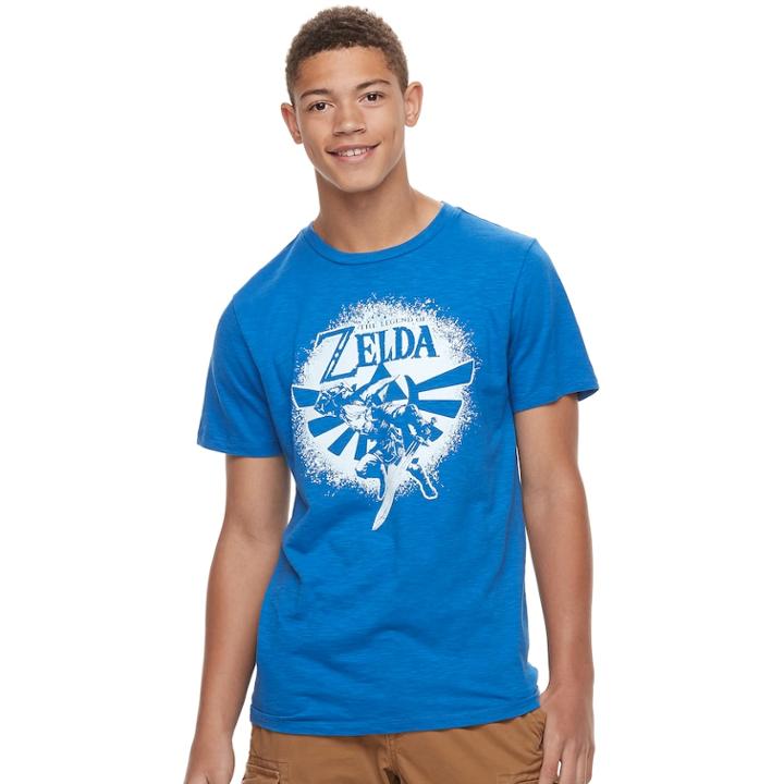 Men's Zelda Tee, Size: Xxl, Blue