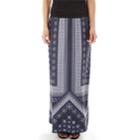 Women's Apt. 9&reg; Print Column Maxi Skirt, Size: Small, Blue Geo Placement