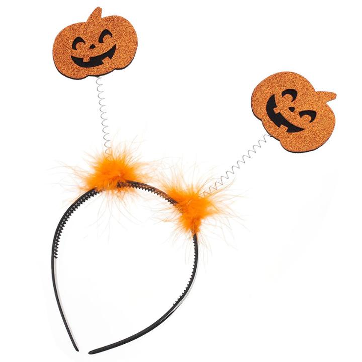 Pumpkin Antenna Headband, Women's, Multicolor