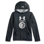 Boys 8-20 Under Armour Basketball Hoodie, Size: Small, Black