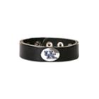 Women's Kentucky Wildcats Leather Concho Bracelet, Black