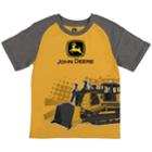 Boys 4-7 John Deere Bulldozer Raglan Graphic Tee, Size: 5, Yellow