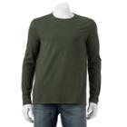 Men's Apt. 9&reg; Modern-fit Core Solid Tee, Size: Small, Green