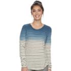 Women's Sonoma Goods For Life&trade; Essential Crewneck Tee, Size: Large, White Oth