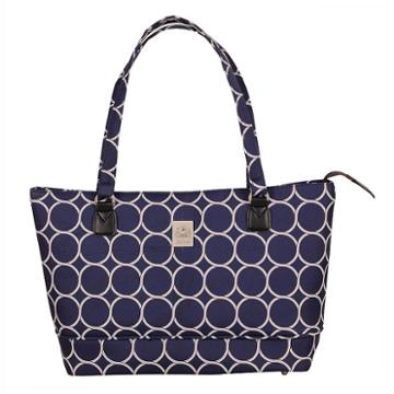 Jenni Chan Aria Park Ave 15-inch Laptop Overnight Travel Bag, Adult Unisex, Blue (navy)