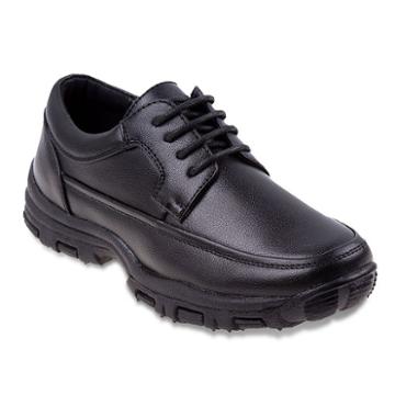 Joseph Allen Boys' Lace-up Casual Shoes, Boy's, Size: 5, Black