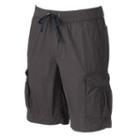 Men's Sonoma Goods For Life&trade; Knit Waistband Cargo Shorts, Size: Xl, Dark Grey