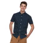 Men's Urban Pipeline&reg; Woven Button-down Shirt, Size: Medium, Blue (navy)