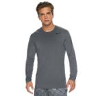 Men's Nike Dri-fit Base Layer Fitted Cool Top, Size: Medium, Grey Other