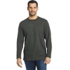 Men's Arrow Classic-fit Mock-layer Crewneck Sweatshirt, Size: Large, Green Oth