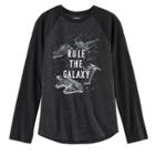 Boys 8-20 Star Wars: Episode Viii The Last Jedi Rule The Galaxy Tee, Size: Medium, Brown Over