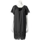 Women's Sonoma Goods For Life&trade; Eyelet Shift Dress, Size: Xl, Black