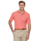 Big & Tall Croft & Barrow&reg; Classic-fit Easy-care Pique Performance Pocket Polo, Men's, Size: 4xlt, Brt Pink