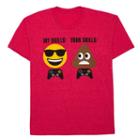 Boys 8-20 My Skills Your Skills Emojis Tee, Boy's, Size: Medium, Med Pink