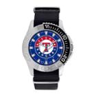 Men's Game Time Texas Rangers Starter Watch, Black