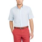 Big & Tall Chaps Classic-fit Linen-blend Button-down Shirt, Men's, Size: Xl Tall, Blue