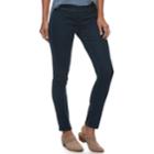 Women's Sonoma Goods For Life&trade; Midrise Pull-on Skinny Jeans, Size: 4 T/l, Light Blue