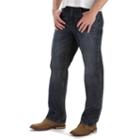 Men's Lee Premium Select Relaxed Straight Leg Jeans, Size: 38x32, Blue