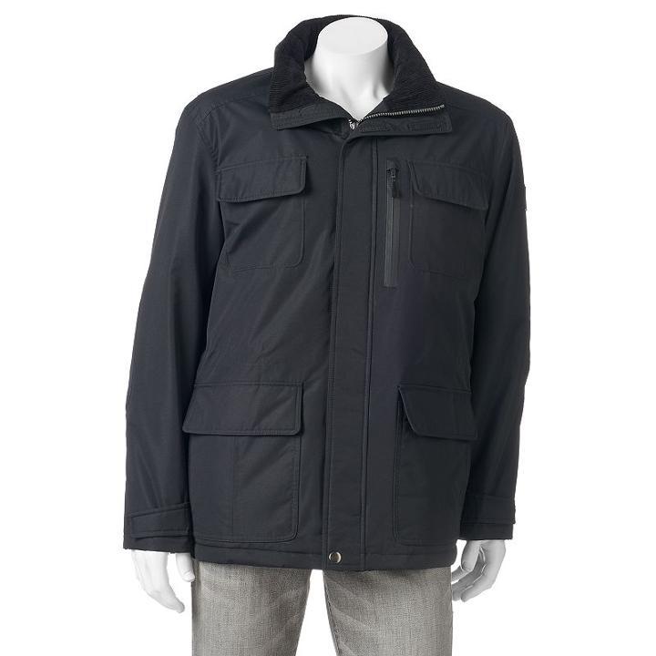 Men's Towne Utility Coat, Size: Xl, Black
