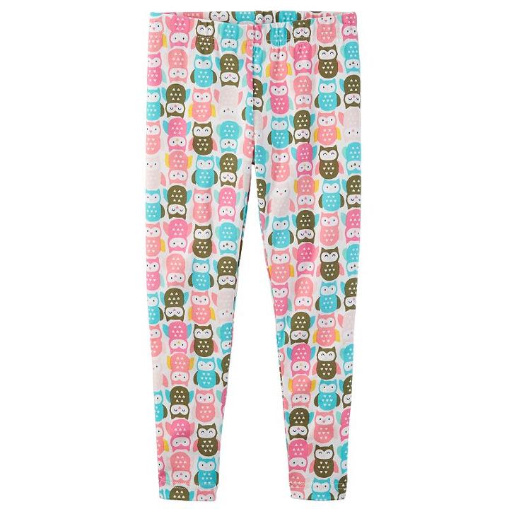 Girls 4-8 Carter's Print Leggings, Size: 6, Ovrfl Oth