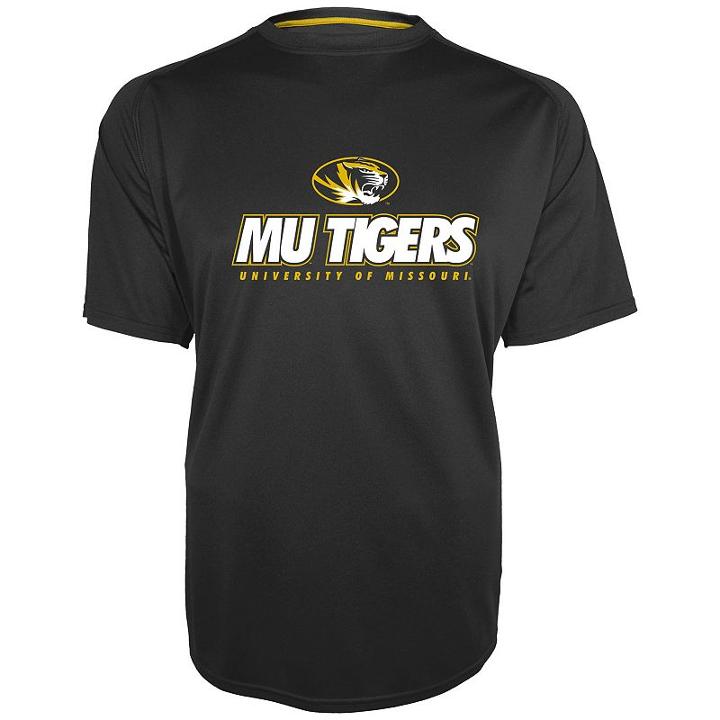 Men's Missouri Tigers Training Ii Tee, Size: Xl, Black