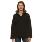 Women's Gallery Diamond-quilted Jacket, Size: Xl, Black