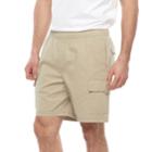 Big & Tall Croft & Barrow&reg; Regular-fit Twill Elastic Cargo Shorts, Men's, Size: 46, Med Beige