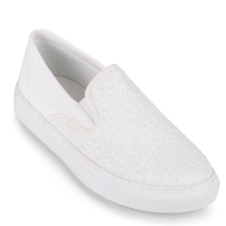 Wanted Spangle Women's Sneakers, Size: 8.5, White