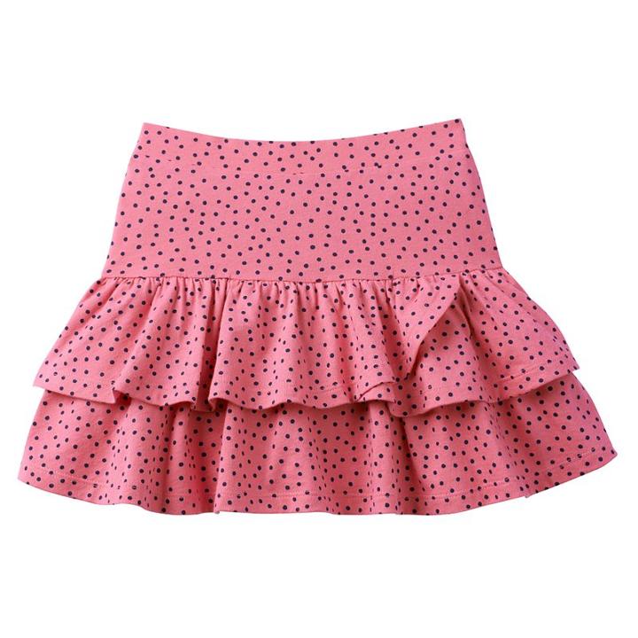 Girls 4-10 Jumping Beans&reg; Dolphin Hem Tiered Skort, Girl's, Size: 8, Med Pink
