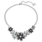 Dana Buchman Black Flower Necklace, Women's