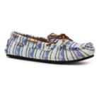 Lamo Women's Sabrina Moccasin Slippers, Size: 9, Brt Blue