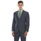 Men's Savile Row Modern-fit Blue Suit Jacket, Size: 46 Long