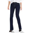 Women's Levi's 715 Modern Fit Bootcut Jeans, Size: 00/24short, Dark Blue